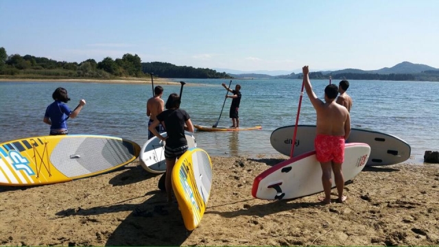 Aprendiendo Paddle Surf