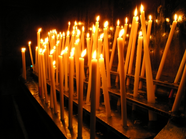 Velas encendidas