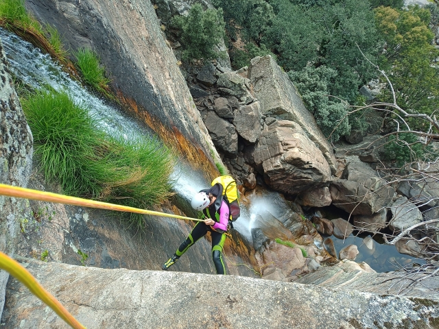  Going down the ravine 
