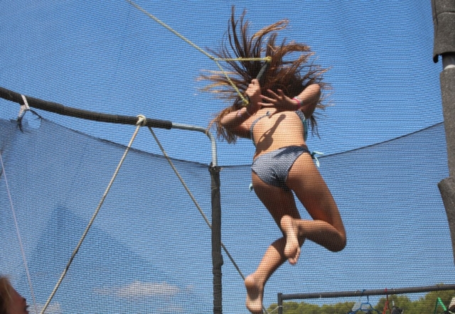  Trampolim para treinamento 