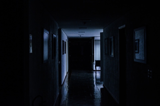  Dark hallway