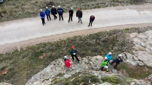 Explicando la actividad antes de escalar