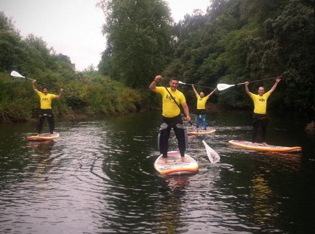 Travesia de sup por el rio