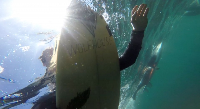 Bajo las olas