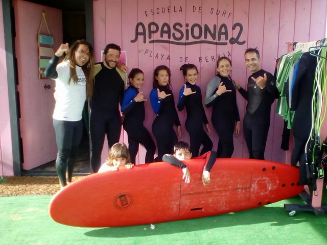  Corso di surf a Santona 
