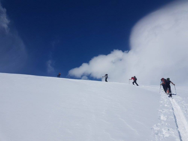  Ascension hivernale à skis 