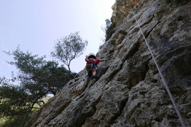Escalada en rocas baleares