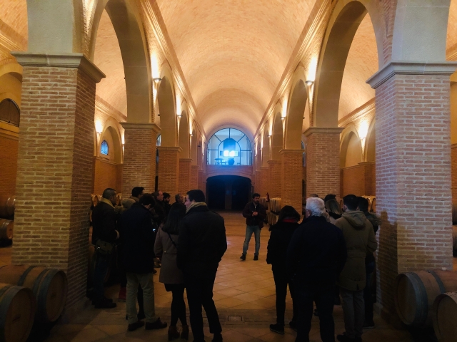 Visita guiada a la bodega