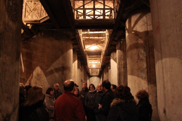 Visita a las bodegas en Toledo
