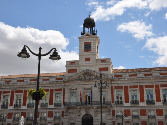Puerta del Sol en Madrid
