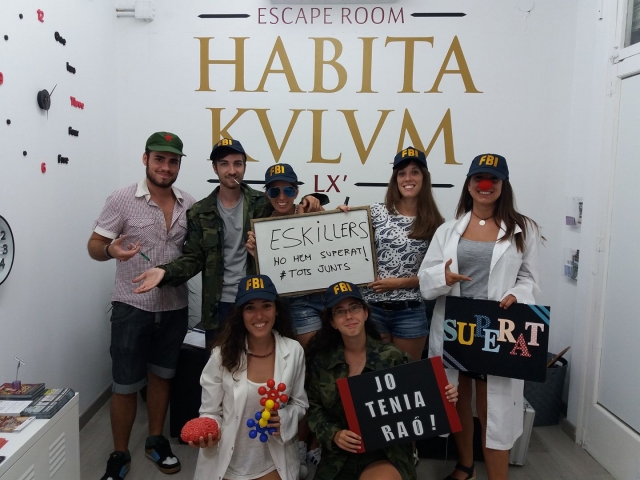 Eskillers en la escape room