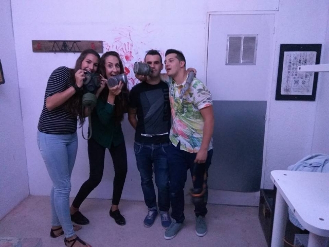  Group of friends after the experience 
