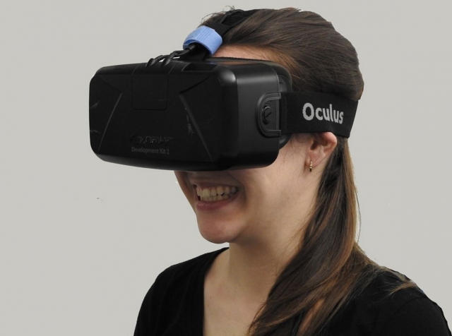 Con gafas vr