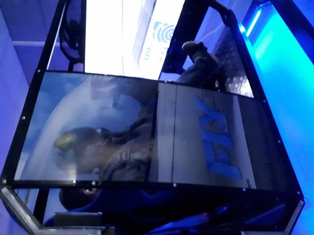 Simulación aerea en Madrid