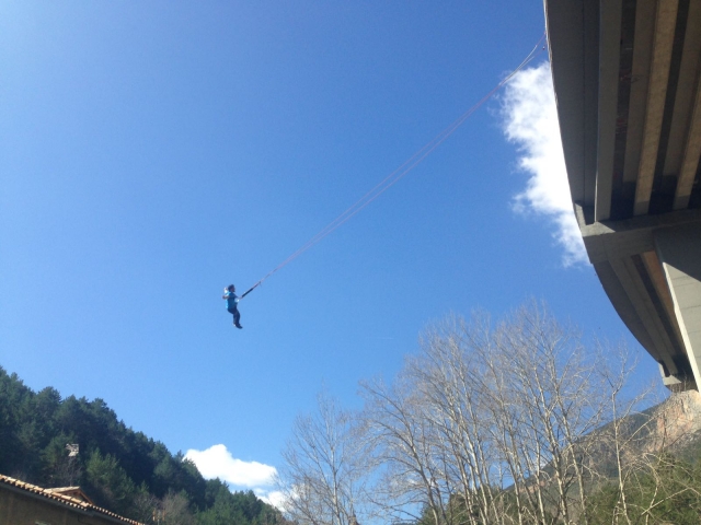  Bungee jumping in Catalonia 