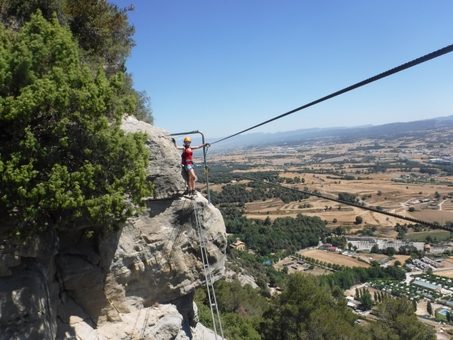  Tibetan bridge in Barcelona 