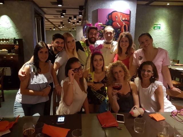 Foto después de la experiencia