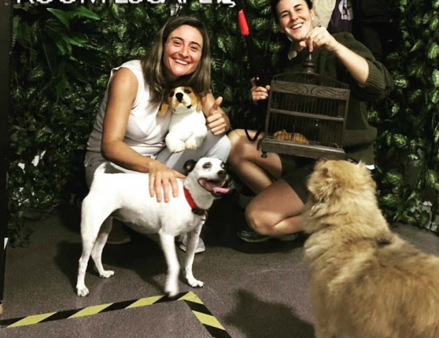  他们从家里带来了它们 