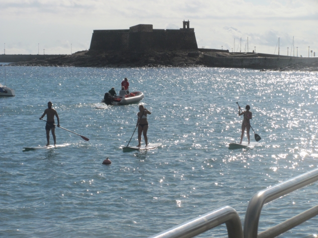 Paddle surf en Lanzarote