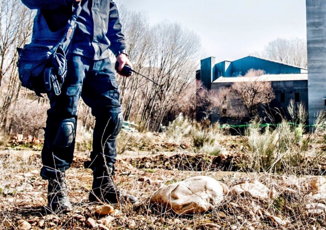 Comunicação de rádio no campo de batalha 