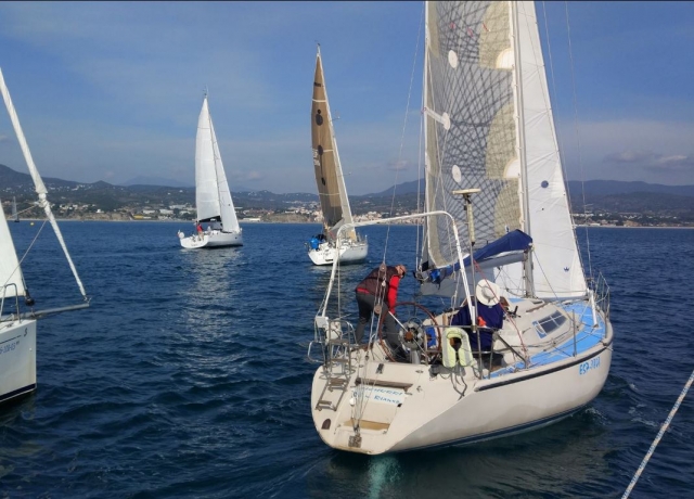 Salida en velero a Blanes