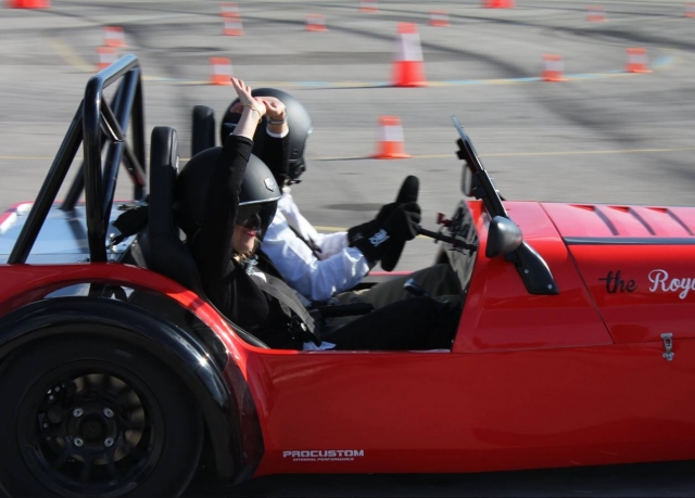 Pilotando un westfield en el Jarama