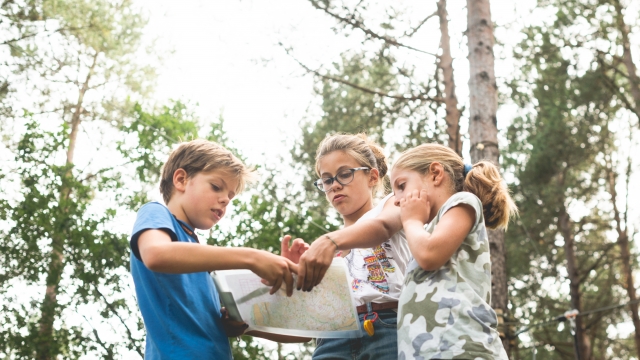  Giocare a orienteering 