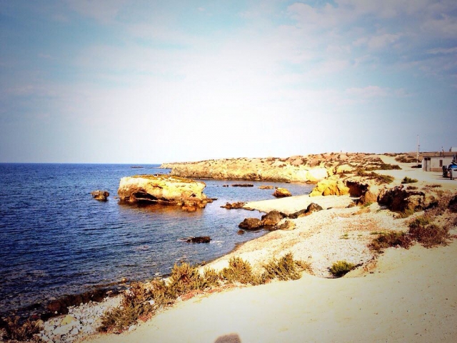 Costa de la isla de Tabarca