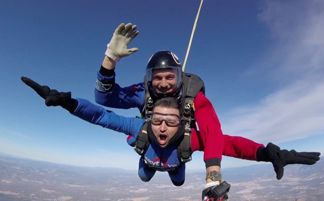 Maxima felicidad en el aire