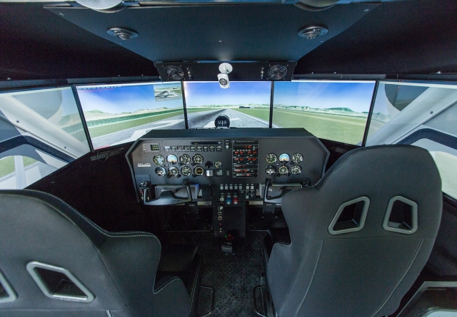 Simulador de vuelo en Navarra