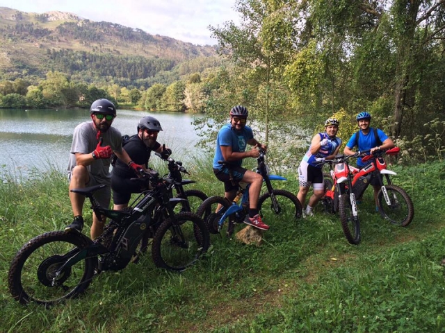  Unterwegs mit Motorrädern von Bultaco Brinco 