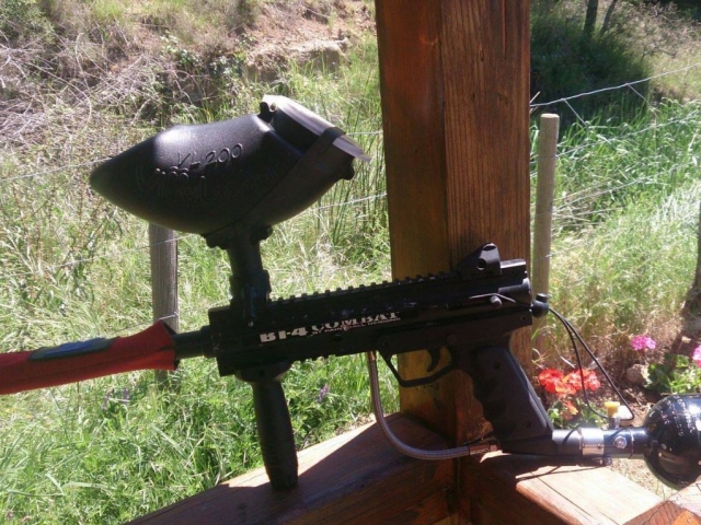 Marcadora de paintball