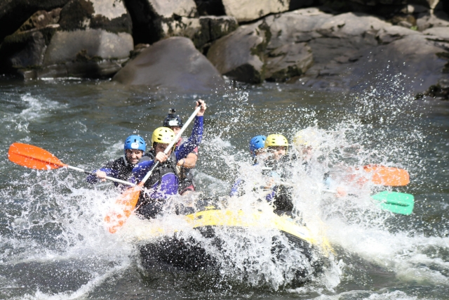  on the raft 