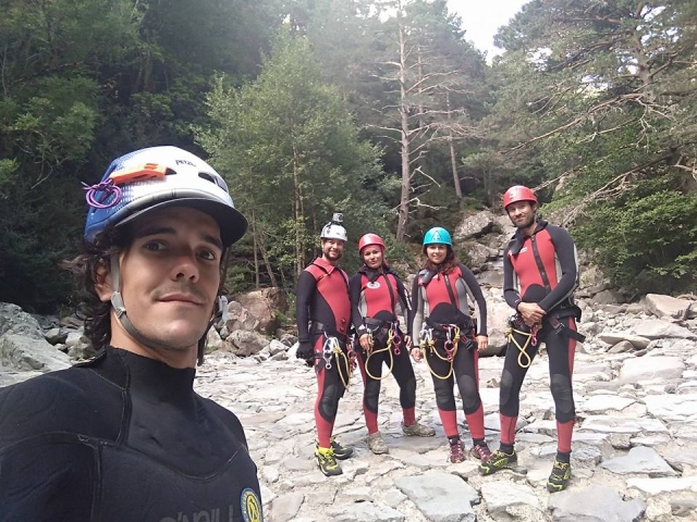  canyoning 