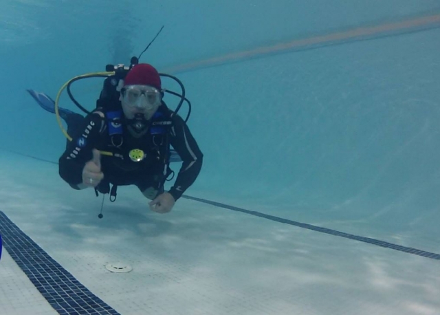 Bautizo de buceo en Valdemoro