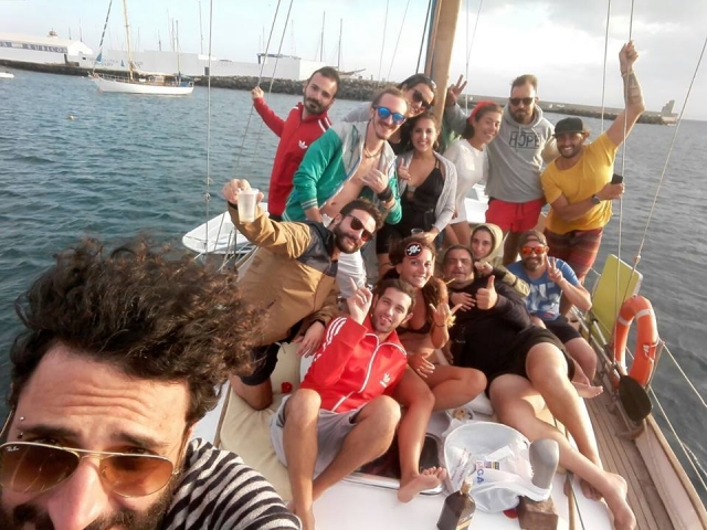 fiestas en el barco