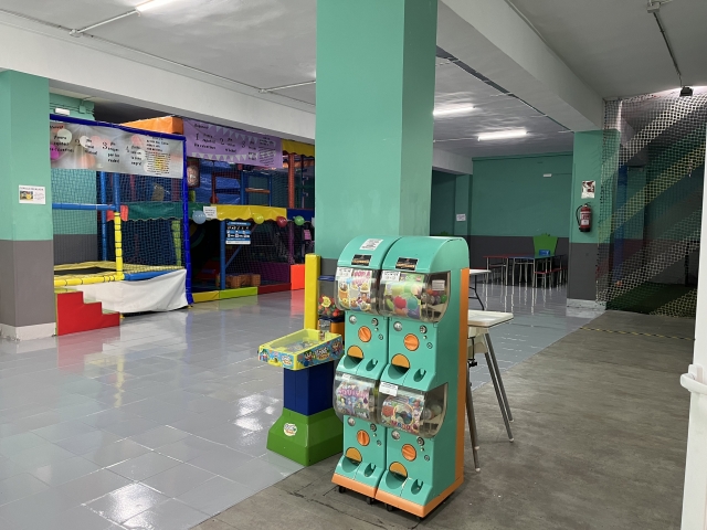 Disfruta de la zona de juegos