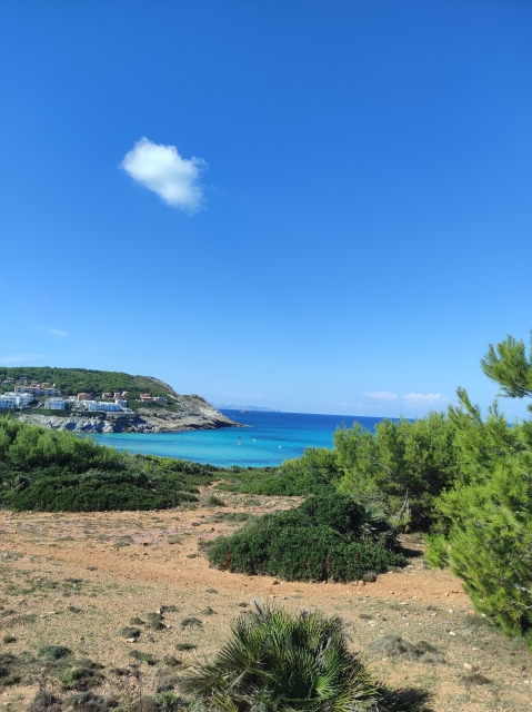 意见 Cecilia 关于 Cala Ratjada 海滩和山脉骑马路线 2 小时