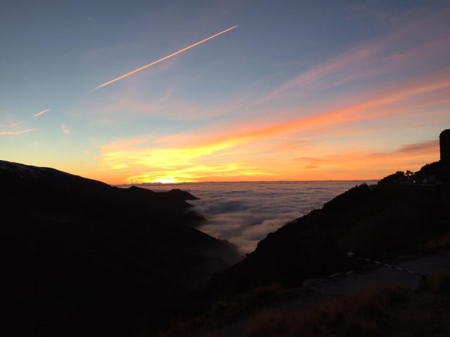  au coucher du soleil 