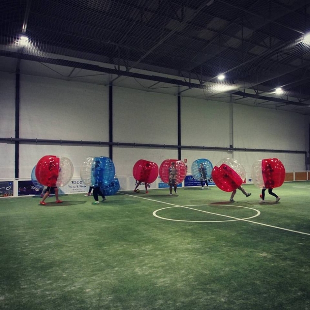 en el campo indoor