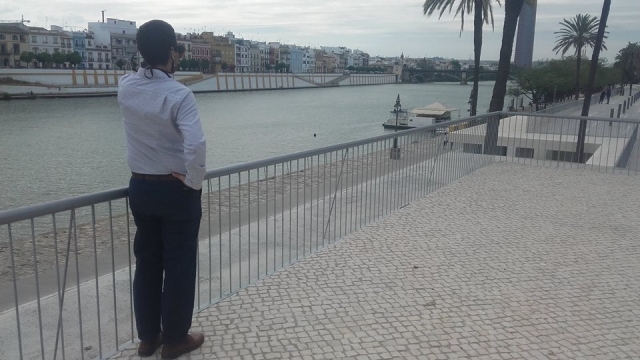 por el rio guadalquivir