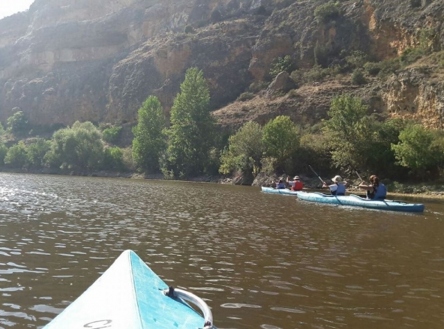  Partenza in canoa a Las Hoces 