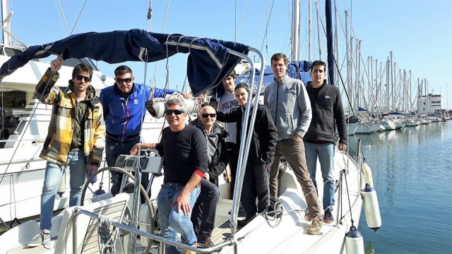 en nuestro barco
