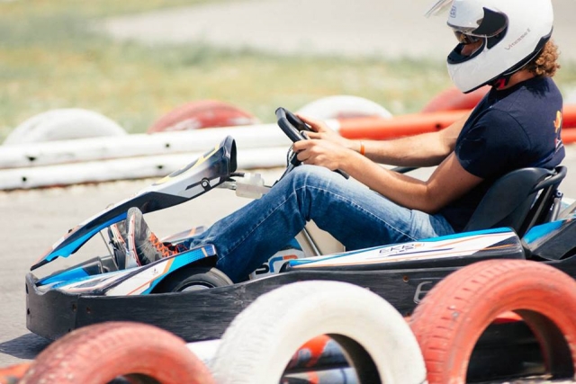  Fahren Sie unsere Karts 