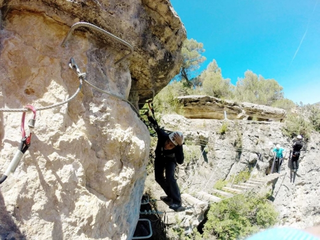  Bridge in the Cuenca ferrata 