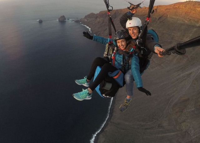 Parapendio sull'Atlantico 