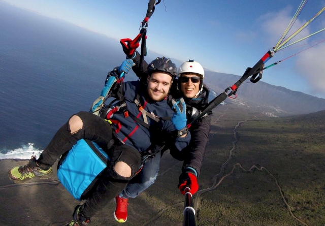 Parapendio biposto a El Hierro 