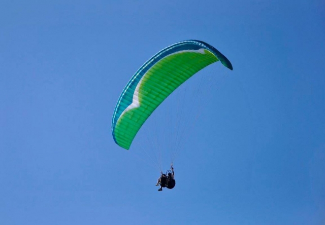 Parapente biplaza en la Palma