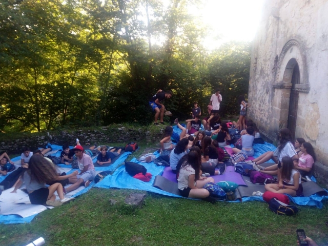 Acampadas al aire libre