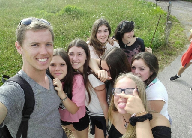 Chicas con el monitor